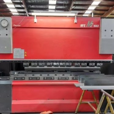 Mitsubishi Engine Rexroth & Bosch Pump Used 100 Ton Press Brake Machine with Bucket for Sale